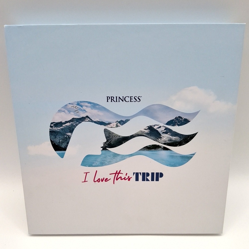 NIB Princess Cruises Travel Set Exclusive Passport Book Holder & Luggage Tag Set
